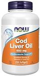 NOW Supplements, Cod Liver Oil 650 