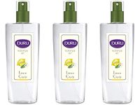 Duru Lemon Cologne Limon Kolonya Spray Pump Bottle 150 ml (3 PCs Offer)
