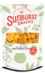 Sunburst Snacks Dried Mango Strips, Natural Mango Fruit Slices, No Added Sugar, Gluten Free with No Artificial Flavours, 1KG