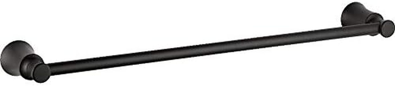 hansgrohe Joleena Towel Bar, 24" 26-inch Transitional Towel Bar in Matte Black, 04785670