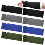 8 Pcs Arm Cast Cover Short Cast Covers Protector Arm Sling Sleeve Cast Decorations Removable Washable Arm Wrist Elbow Protection Cover 11 Inch Length x 9-11 Inch Circumference (Mixed Colors, Classic)