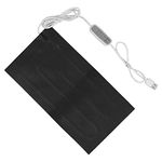 Estink USB Heating Pad Electric Heating Cloth USB Powered Warmer with 4 Temperature Settings 20-40℃ for Shoulders Neck Back Pets (20x25cm)
