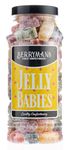 Original Jelly Babies Retro Sweets Gift Jar By Berrymans Sweet Shop - Classic Sweets, Traditional Taste.