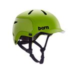 BERN Watts 2.0 Unisex Adult Helmet, Matte Green, S