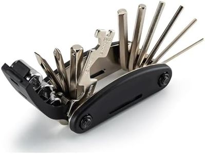 Geek Lab 16in1 Bike Multi Tool Kit, Compact Portable Bicycle Repair Kit with Hex Keys, Screwdrivers, Socket Wrench & Tire Levers, for Emergency Fixes On The Go, MTB, Road Bike Maintenance