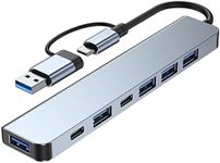 Topeetek USB C Hub, 7 in 1 USB Spli