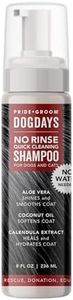 Pride and Groom DogDays No Rinse Quick Cleaning Shampoo | Waterless Foaming Dry Shampoo for Dogs & Cats | Odor-Eliminating, Hypoallergenic Pet Cleanser | 8 fl oz | Made in USA