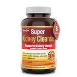 Herba Kidney Cleanse Supplement – 120 Capsules | 8 Herbal Ingredients | Astragalus Root, Uva Ursi, Burdock, Juniper Berry, Nettle Leaf, Ginger, and More | Kidney Cleanser | Made in Canada