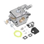 Dechoga Carburetor Kit,Carburetor Replacement for Husqvarna 36 41 136 137 137E 141 142 141LE 142E Chainsaw