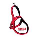 KONG Norwegian Dog Harness, Red, Dog Harness with Neoprene Padding, Reflective Chest Harness, Adjustable Safety Harness, Anti-Pull Harness for Dogs, Size XL