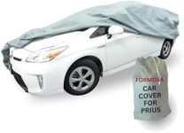 Formosa | Custom Fit Car Cover for Toyota Prius | Lightweight Easy to Install | 3-Layers Breathable Car Dust Cover | All-Weather Prius Accessories for UV, Heat, Rain, and Dust Protection 177" Long