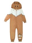 Pokemon Boys or Girls Hooded Onesie, Eevee, Age 9-10 Years