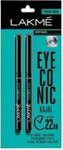 Eyeconic Kajal Twin Pack, Black, 0.35g with 0.35g