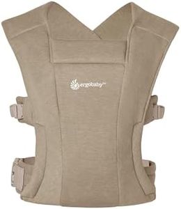 Ergobaby Embrace Baby Carrier for Newborns from Birth with Head Support, Extra Soft and Ergonomic, Soft Olive