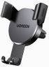 UGREEN Car Phone Holder Air Vent, Gravity Cradle Shakeproof, Universal Mount Adjustable, Compatible with iPhone 16 Pro Max, Galaxy S24 Ultra, and More 4.7''-7.2'' Smartphones, Black