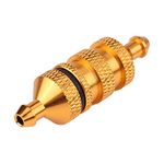 Dilwe RC Car Oil Fuel Filter, Alloy Aluminum RC Oil Nitro Fuel Filter Compatible with 1/8 1/10 Scale RC Model Car(Gold) Model Car Accessories