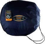 Pyramid Premium Mosquito Net - Mosinet Single Self Supporting Permethrin Treated in White for Single Bed