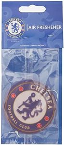 Chelsea FC Official Football Crest Car Air Freshener (UK Size: One Size) (Blue/White)