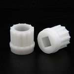 2pcs Plastic Gears Spare Parts for Meat Grinder Mincer Sleeve Screw Coupling Bork Vitek VT-1671 1672 1673 1677 Kitchen