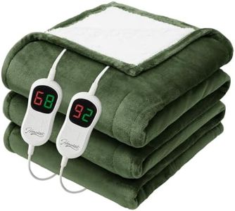 Homemate Heated Electric Blanket King Size 100"x 90" Heating Blanket