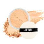 MARS Born To Bake Setting Powder With Matte Finish | Long-Lasting & Ultra-Durable | Oil Control & Enhanced Sebum Management | Blurs Pores & Smooths Fine Lines (10g) (Honey Gaze)