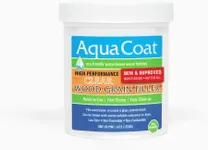 Aqua Coat Water Based High Performance Clear Wood Grain Filler Gel, Great for Home Improvement and DIY Woodworking Professionals, Low Odor, Fast Drying and Stainable, 1 Pint