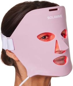 SolaWave Wrinkle Retreat Light Therapy Face Mask | FDA Cleared Red and Infrared Light Mask to Rejuvenate & Firm Skin | 10 Minute Anti-Aging Treatment