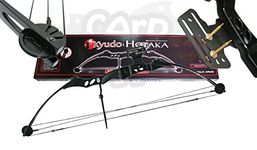 Anglo Arms Adults 55lb Black 'Hotaka' Compound Archery Bow For Hunting Target Shooting Made