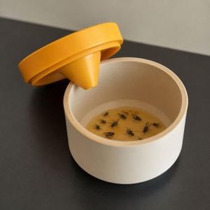 Fruit Fly Trap for Kitchen | Reusable Fly Catcher | Reusable Countertop insectsTrap | Eco-Friendly Insects Catcher Pot