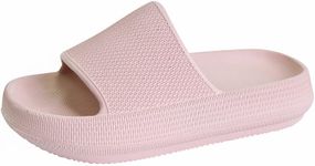 Flip Flops Toddler Swim Girl Beach & Pool Shoes for Child Sandals Non-slip Design Lightweight Shower Shoes Flip Flops EU29-37, pink, 5 UK