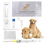 Pet Dog Pregnancy Test Paper,Canine RLN Early Pregnancy Test Kit, Simple Operation for Early Pregnancy Detection Yourself at Home, Pet Pregnancy Test Complete Tool Kit