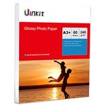 A3 Plus High Glossy Photo Paper Inkjet Paper 240Gsm 13x19 Uinkit - 60sheets