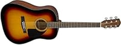 Fender CD-60 Dreadnought V3 DS Acoustic Guitar, Walnut Fingerboard, Sunburst