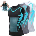 New Version Ionic Shaping Sleeveless Shirt, Energxcell Ionic Shaping Vest For Men to build a perfect body (G,L)