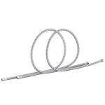 60'' Length Faucet Supply Line, Stainless Steel Braided cUPC Sink Hose with G1/2" FIP x 3/8" Compression Supply Hose for Sink Faucet Bathroom Kitchen Faucet Connector Water Supply Line 2 PCS