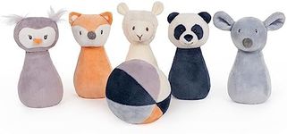 GUND Baby Baby Toothpick My First Bowling Set Plush Stuffed Animal Set of 6, 6 in