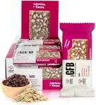 The GFB Oatmeal Raisin Protein Bars - Gluten Free, Plant Based, Non GMO, Sustainably Made – Ridiculously Tasty, Healthy, Vegan, Nutrition Snack Protein Bars, 2.05 oz (12 Count)