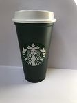 Starbucks Reusable Colour Changing Cup, Grande 473 ml/16 fl oz, Green/Red, Limited Edition