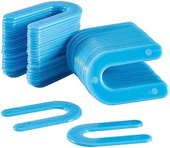 Sukh Ceramic Tile Spacers 133PCS- Plastic Horseshoe Shims U Tile Spacers 1/16 Tile Spacer Shim Plastic Tiles Shim Stock Handy Small Hard Plastic Horseshoes U Shape Shims Spacers for Leveling