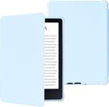 TQQ Kindle Paperwhite Case 6.8 inch (Compatible with 11th Generation 2021 Release), Slim and Lightweight Cover, Full Protection, Auto Sleep/Wake, Magnetic Closure, Light Blue