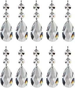 HIGHROCK Teardrop Crystal, Pack of 10