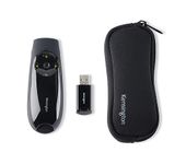 Kensington Presenter Expert - Wireless USB Presentation Clicker with Green Laser Pointer and Cursor Control, Compatible with Windows & macOS - 45m Range (K72426EU)