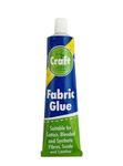 Fabric Glue for Clothes - Fabric Glue 50ml for DIY Crafts, Upholstery, Material, Textile, Felt and Badges - Suitable For Cotton, Blended and Synthetic Fiber, Suede and Leather