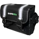 Rhino USA Recovery Gear Storage Bag - Ultimate Recovery Kit Bag for Organization in Your Vehicle (Black)