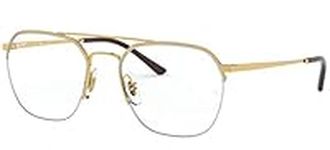 Ray-Ban Men's RX6444 Square Metal E