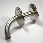 NorCal Brewing Solutions Tri Clover DIP TUBE 1.5" x 1.5" x 1/2" Tube 304 Stainless Steel