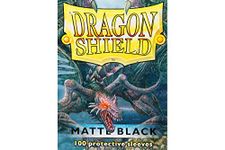 Dragon Shield 11002 Matte Standard Size Sleeves 100pk-Black