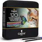 Castle Art Supplies 120 Colored Pen