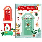 INFUNLY Door Metal Die Cuts Home Window Cutting Dies Sofa Curtain Embossing Stencils DIY Crafts for Card Making Photo Decoration