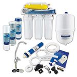 Finerfilters 6 Stage Reverse Osmosis Water Filter System (50GPD) for Under Sink Home Domestic, Removes up to 99% of Contaminants and Remineralises to Balance pH and Replenish Health Essential Minerals